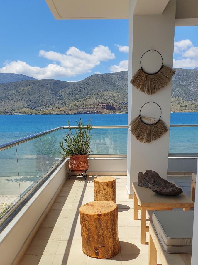 Boho Beach House In Itea-Delphi Exterior photo